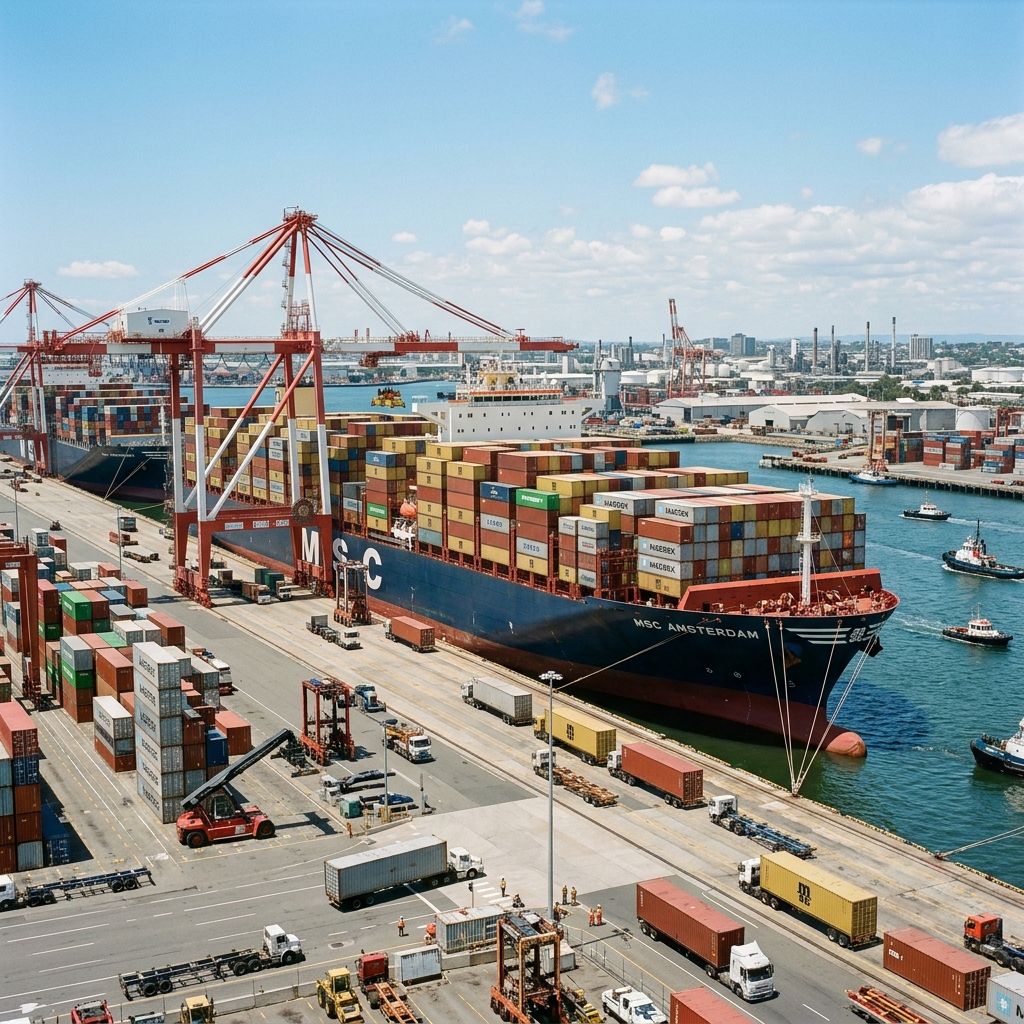 Ocean Freight Container Ship